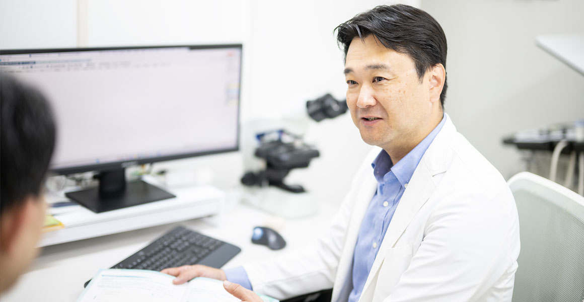 キービジュアルイメージ 診察風景